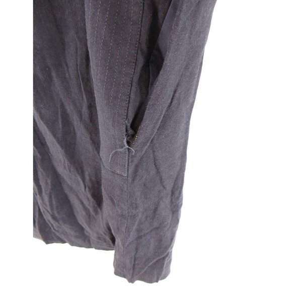 APC Dress Medium Rue Madame Paris Linen Blend Shift Boat Neck 38 * - Picture 7 of 12